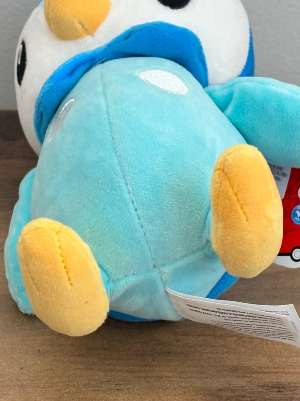 NWT 2022 Pokemon Piplup Penguin Blue Plush Stuffed Animal Toy 2022 Jazwares